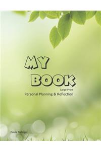 MY BOOK Large Print
