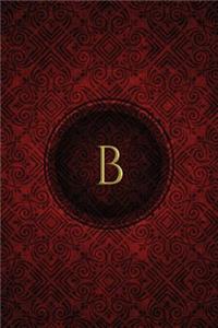 Monogram B Notebook