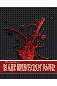 Useful Tool Prints Blank Manuscript Paper