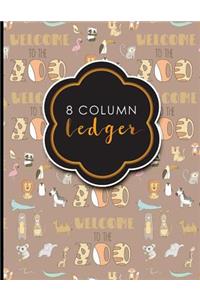 8 Column Ledger