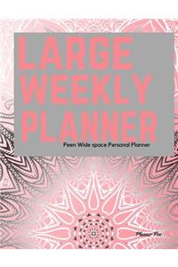 Peen Large Weekly Planner