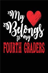 My Belongs to My Fourth Graders