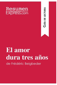 El amor dura tres años de Frédéric Beigbeder (Guía de lectura)
