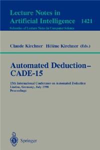 Automated Deduction - Cade-15