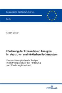 Foerderung der Erneuerbaren Energien im deutschen und tuerkischen Rechtssystem