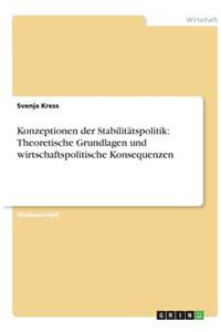 Konzeptionen der Stabilitätspolitik