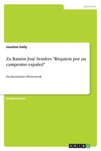 Zu Ramón José Senders 