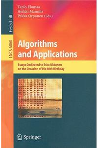 Algorithms and Applications