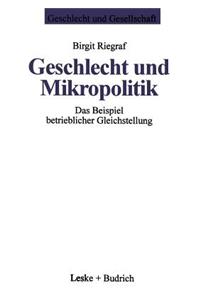 Geschlecht Und Mikropolitik