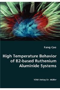 High Temperature Behavior of B2-based Ruthenium Aluminide Systems