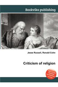 Criticism of Religion