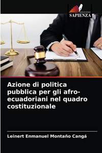 Azione di politica pubblica per gli afro-ecuadoriani nel quadro costituzionale