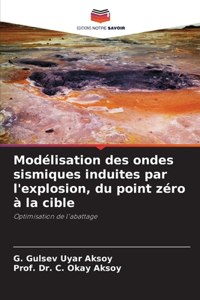 Modélisation des ondes sismiques induites par l'explosion, du point zéro à la cible