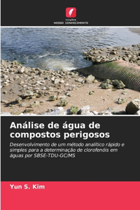 Análise de água de compostos perigosos