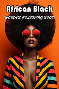 African Black Woman Coloring Book