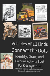 Vehicles of All Kinds Connect the Dots