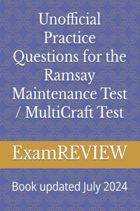 Unofficial Practice Questions for the Ramsay Maintenance Test / MultiCraft Test