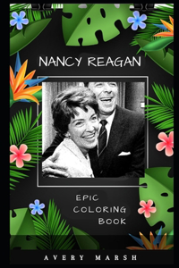 Nancy Reagan Epic Coloring Book