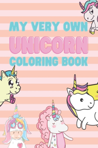 My Very Own Unicorn Coloring Book