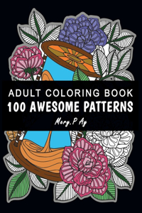 100 Awesome Patterns Coloring Book