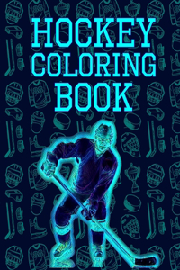 Hockey Coloring Book