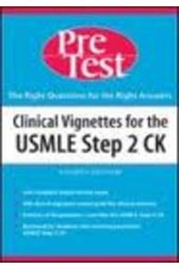Pretest Clinical Vignettes For The Usmle Step 2 Ck(Int.Ed)