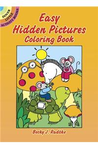 Easy Hidden Pictures Coloring Book
