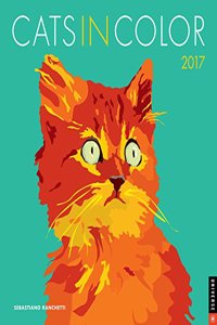 Cats In Color 2017 Wall