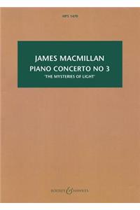 Piano Concerto No.3 - 'The Mysteries of Light'