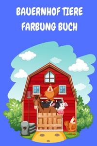 Bauernhof Tiere Färbung Buch