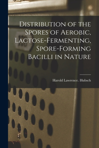 Distribution of the Spores of Aerobic, Lactose-fermenting, Spore-forming Bacilli in Nature