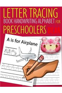 Letter Tracing Book Handwriting Alphabet for Preschoolers BEAR