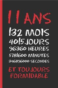11 ANS Et Toujours Formidable