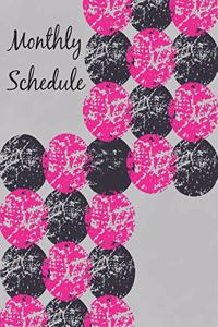 Monthly Schedule