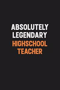 Absolutely Legendary highschool teacher