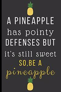 A Pineapple Has Pointy Defense But It's Still Sweet