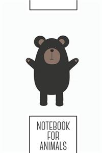 Notebook for Animals