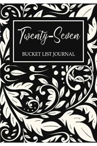 Twenty-seven Bucket List Journal