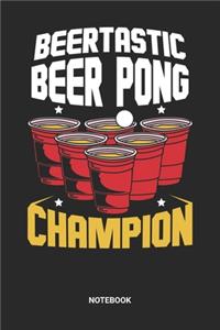 Beer Pong Notebook