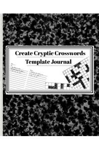 Create Cryptic Crosswords Template Journal