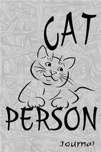 Cat Person Journal