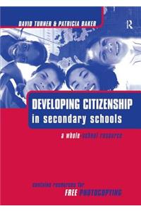 Developing Citizenship in Schools