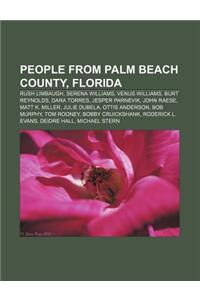 People from Palm Beach County, Florida