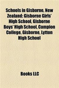 Schools in Gisborne, New Zealand