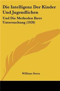 Die Intelligenz Der Kinder Und Jugendlichen