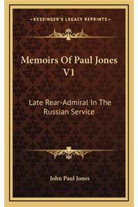 Memoirs of Paul Jones V1