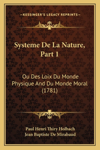 Systeme De La Nature, Part 1