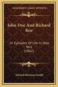 John Doe And Richard Roe