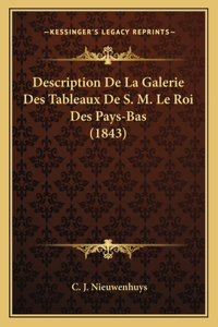 Description De La Galerie Des Tableaux De S. M. Le Roi Des Pays-Bas (1843)