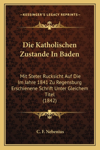 Katholischen Zustande In Baden